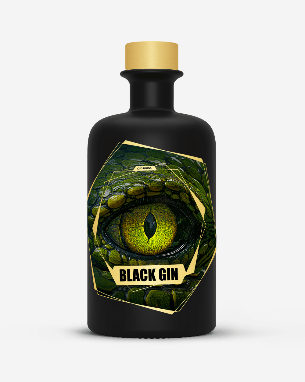Black Gin (Special Edition / Green) - Premium Gin (500ml, 42% Vol.)