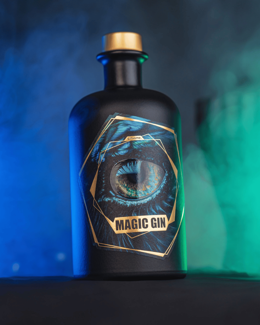 Magic Gin (Farbwechsel Effekt) - Premium Gin (500ml, 42% Vol.)
