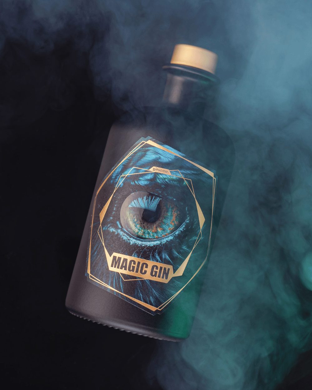 Magic Gin (Farbwechsel Effekt) - Premium Gin (500ml, 42% Vol.)