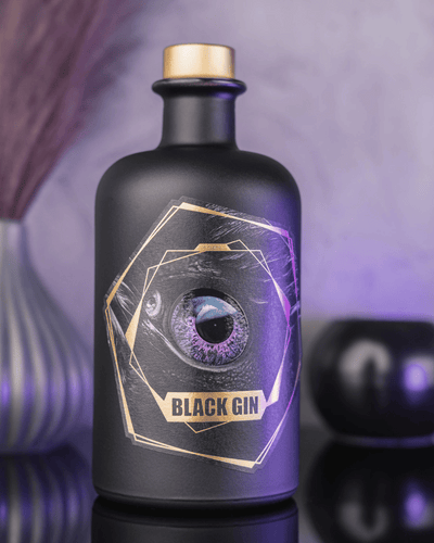 Black Gin (Special Edition) - Premium Gin (500ml, 42% Vol.)