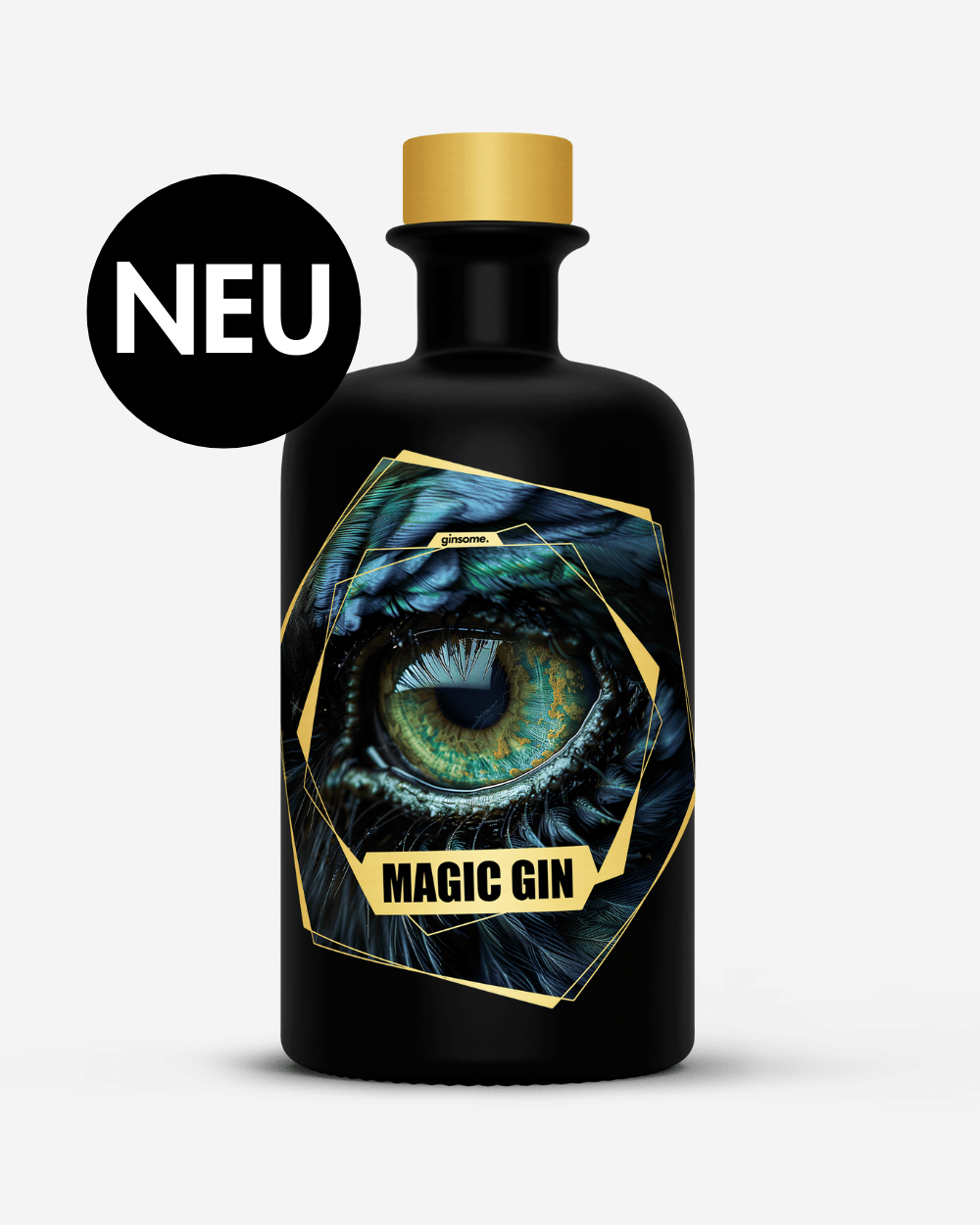 Magic Gin (Farbwechsel Effekt) - Premium Gin (500ml, 42% Vol.)